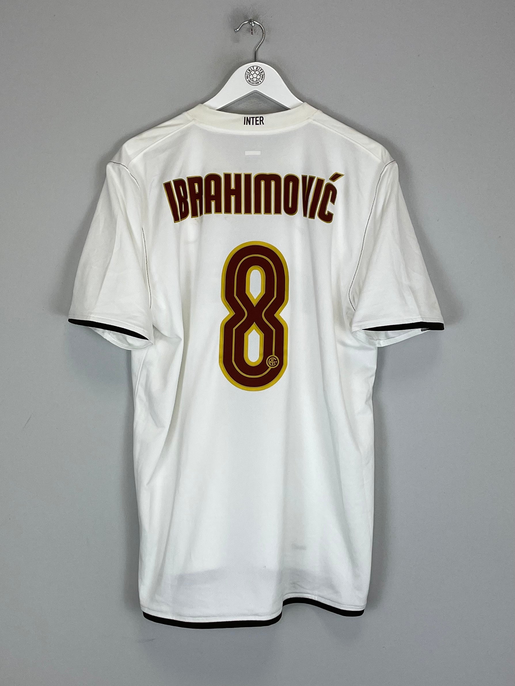 2008/09 INTER MILAN IBRAHIMOVIC #9 AWAY SHIRT (XL) NIKE