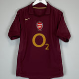 2005/06 ARSENAL HENRY #14 HOME SHIRT (M) NIKE