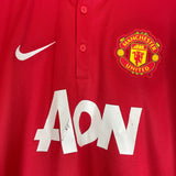 2013/14 MANCHESTER UNITED V.PERSIE #20 HOME SHIRT (L) NIKE