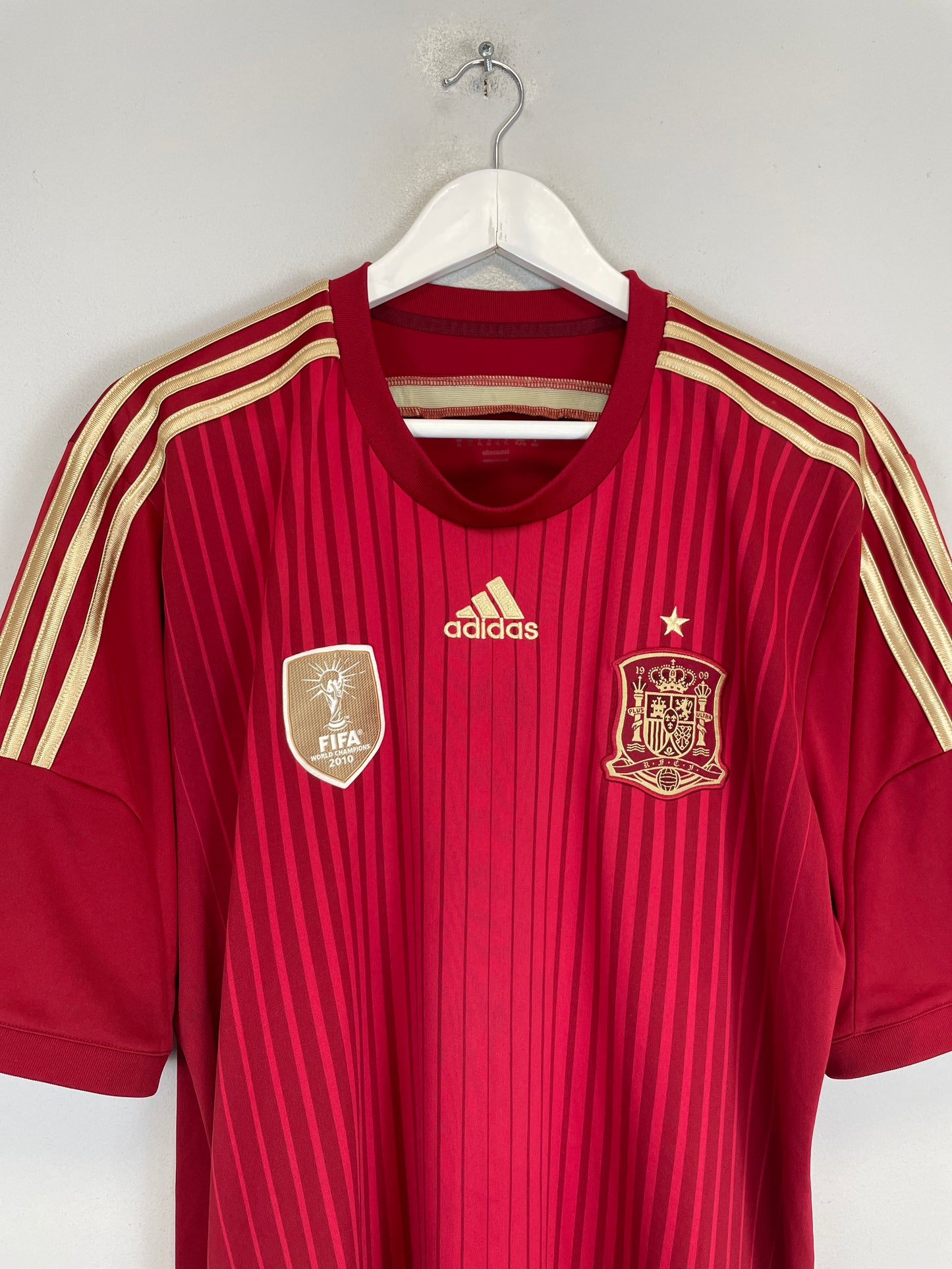 2014/15 SPAIN HOME SHIRT (XL) ADIDAS