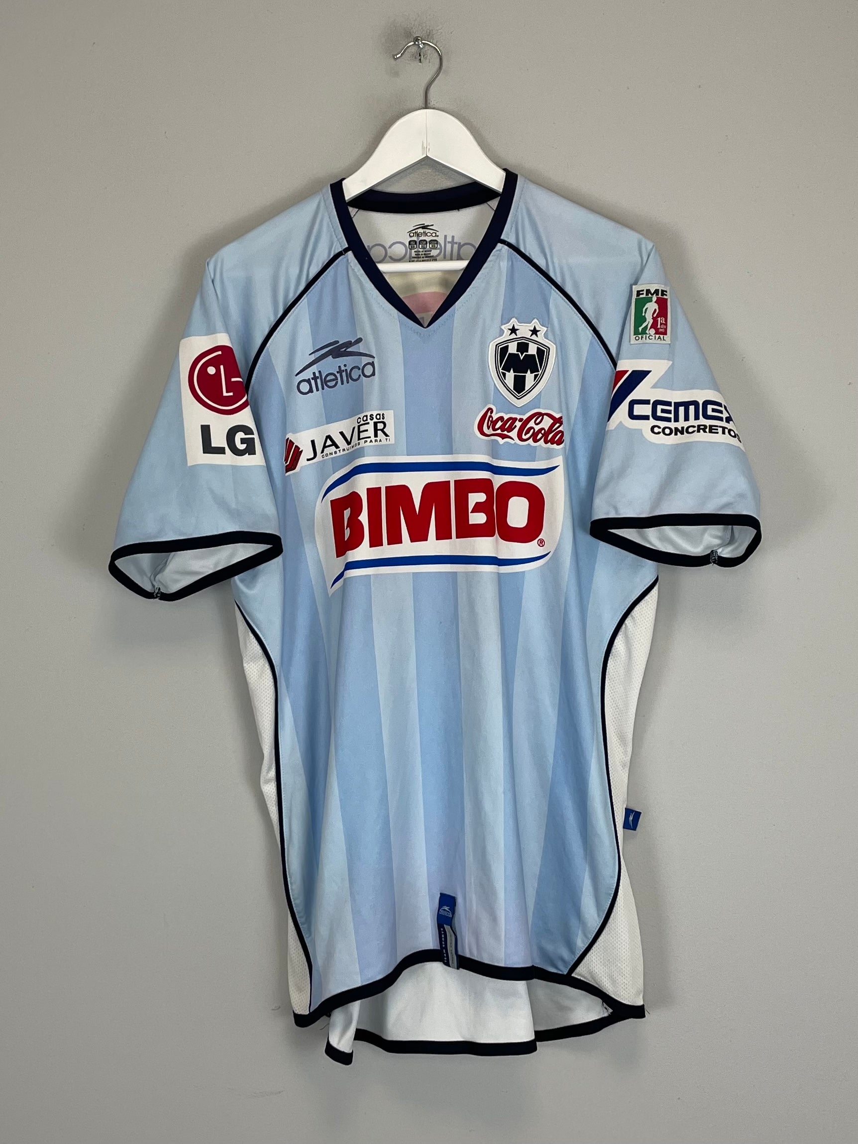 2006/07 MONTERREY AWAY SHIRT (XL) ATLETICA