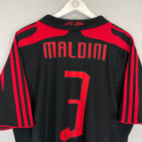 2007/08 AC MILAN MALDINI #3 THIRD SHIRT (XL) ADIDAS