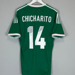 2011/13 MEXICO CHICHARITO #14 HOME SHIRT (M) ADIDAS