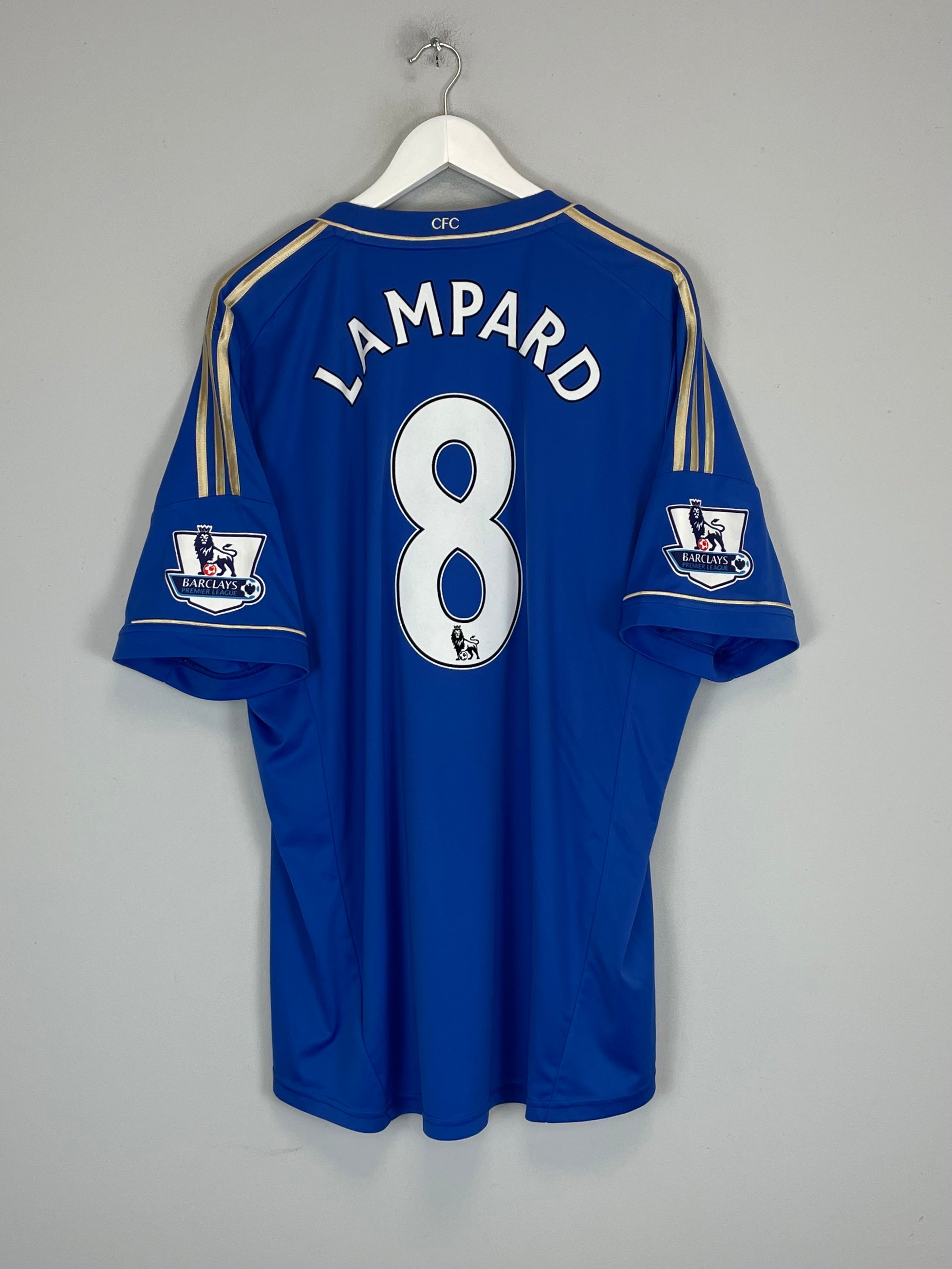 2012/13 CHELSEA LAMPARD #8 HOME SHIRT (XL) ADIDAS