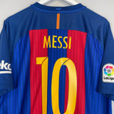 2016/17 BARCELONA MESSI #10 HOME SHIRT (XL) NIKE