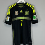 2013/15 SPAIN #7 AWAY SHIRT (M) ADIDAS