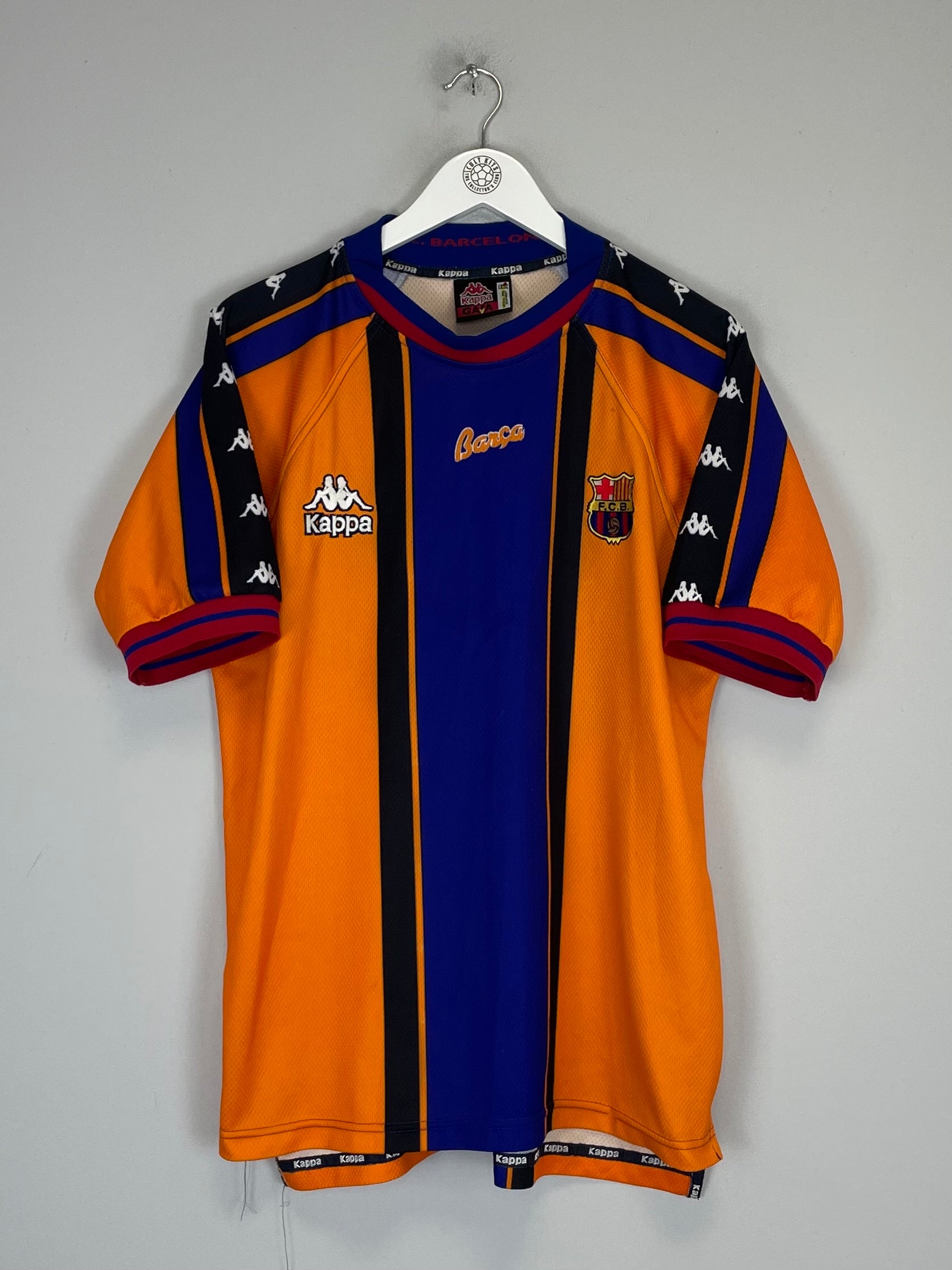 1997/98 BARCELONA AWAY SHIRT (XL) KAPPA