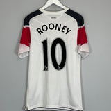 2010/11 MANCHESTER UNITED ROONEY #10 AWAY SHIRT (S) NIKE