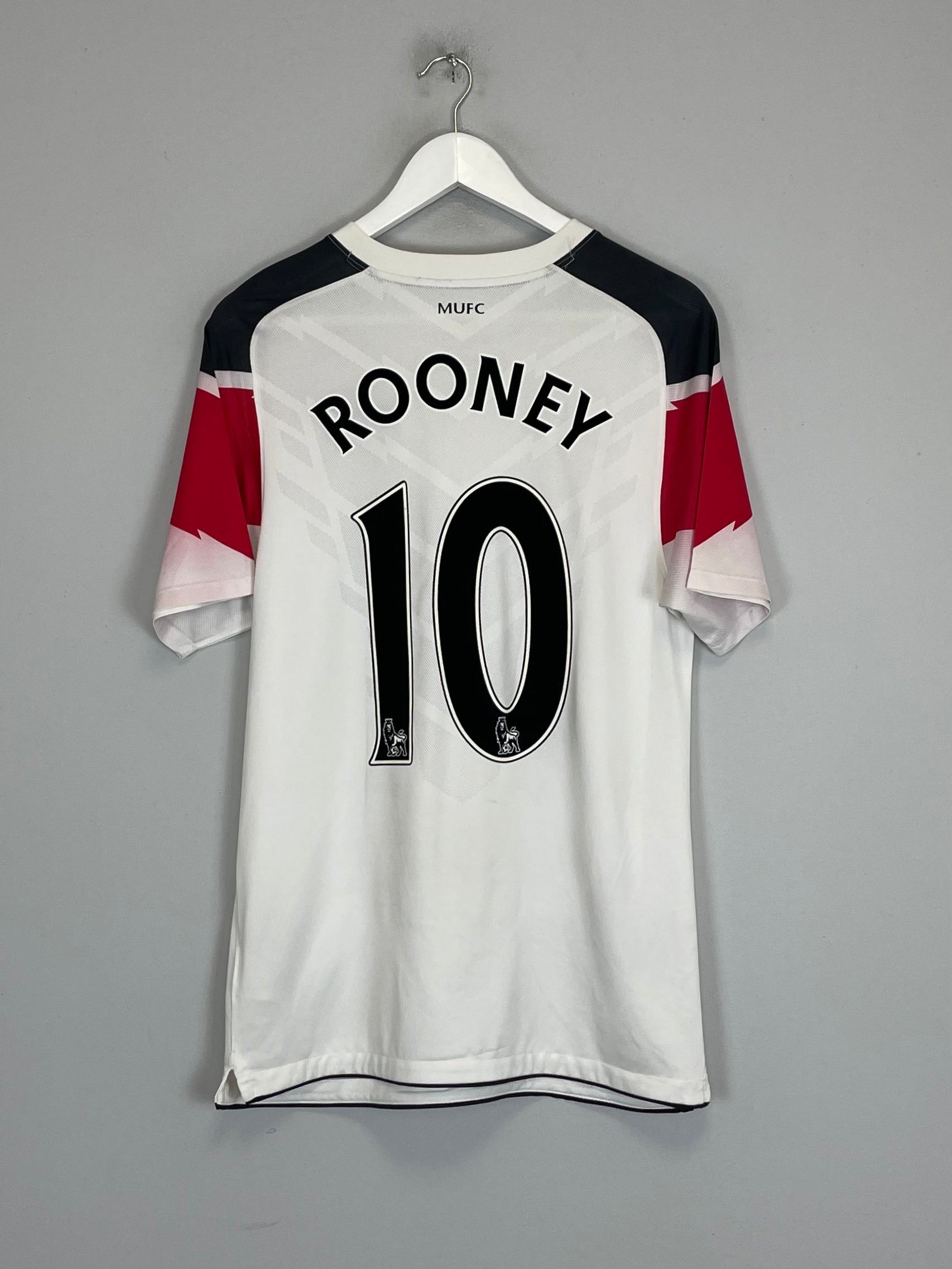 2010/11 MANCHESTER UNITED ROONEY #10 AWAY SHIRT (S) NIKE