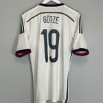 2014/15 GERMANY GOTZE #19 HOME SHIRT (S) ADIDAS