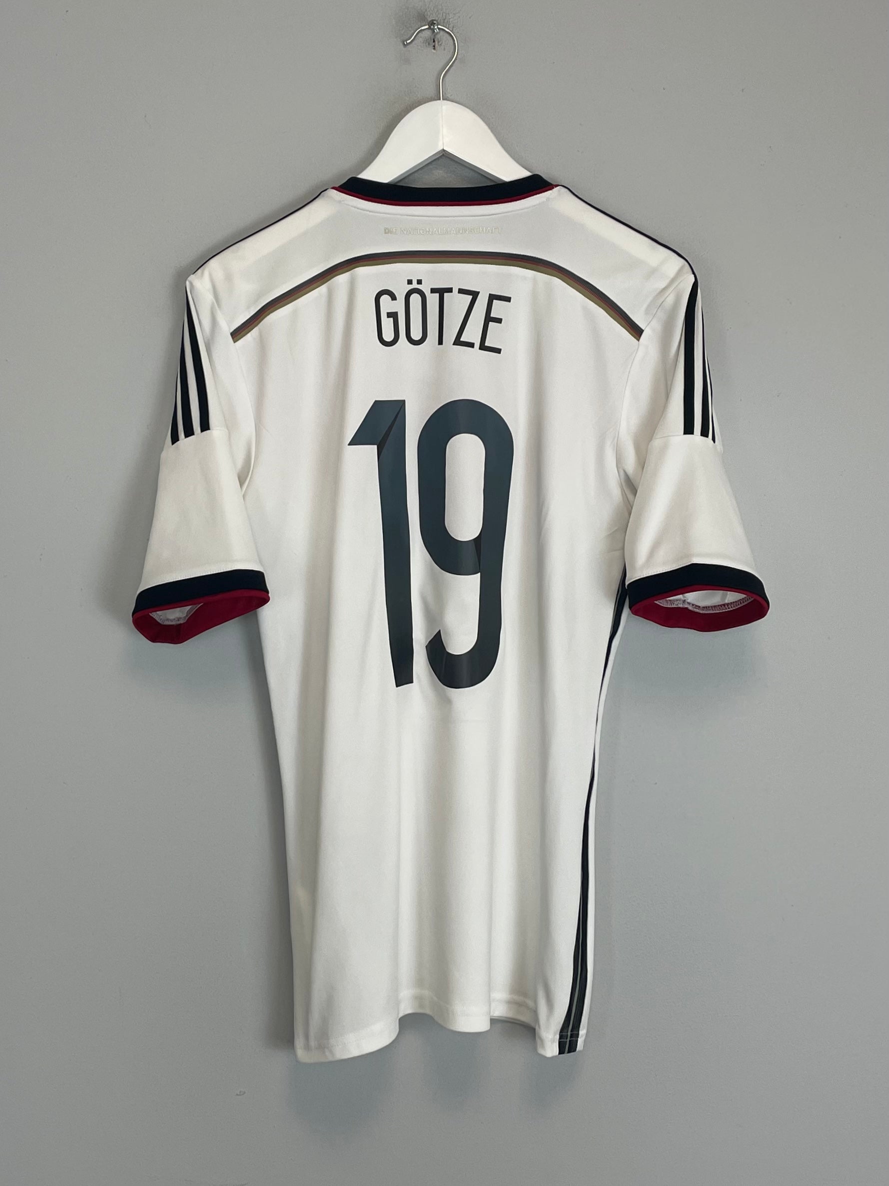 2014/15 GERMANY GOTZE #19 HOME SHIRT (S) ADIDAS