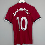 2017/18 MANCHESTER UNITED IBRAHIMOVIC #10 HOME SHIRT (S) ADIDAS