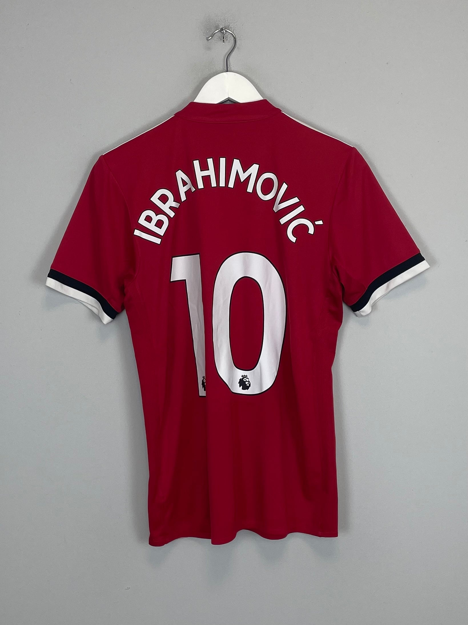 2017/18 MANCHESTER UNITED IBRAHIMOVIC #10 HOME SHIRT (S) ADIDAS