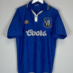 1995/97 CHELSEA HOME SHIRT (L) UMBRO