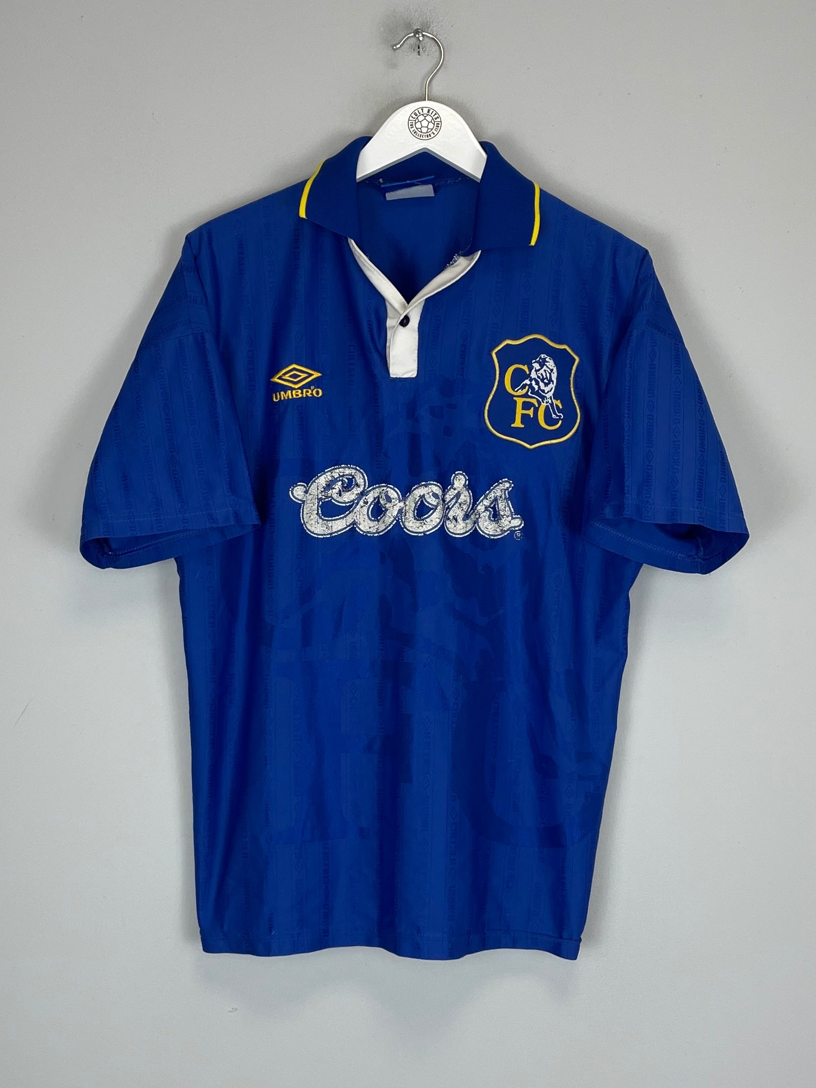 1995/97 CHELSEA HOME SHIRT (L) UMBRO