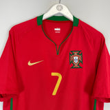 2008/10 PORTUGAL RONALDO #7 HOME SHIRT (M) NIKE