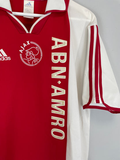 2000/01 AJAX HOME SHIRT (XL) ADIDAS