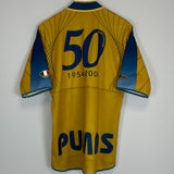 2003/04 UNAM PUMAS *50 YEARS* HOME SHIRT (L) LOTTO