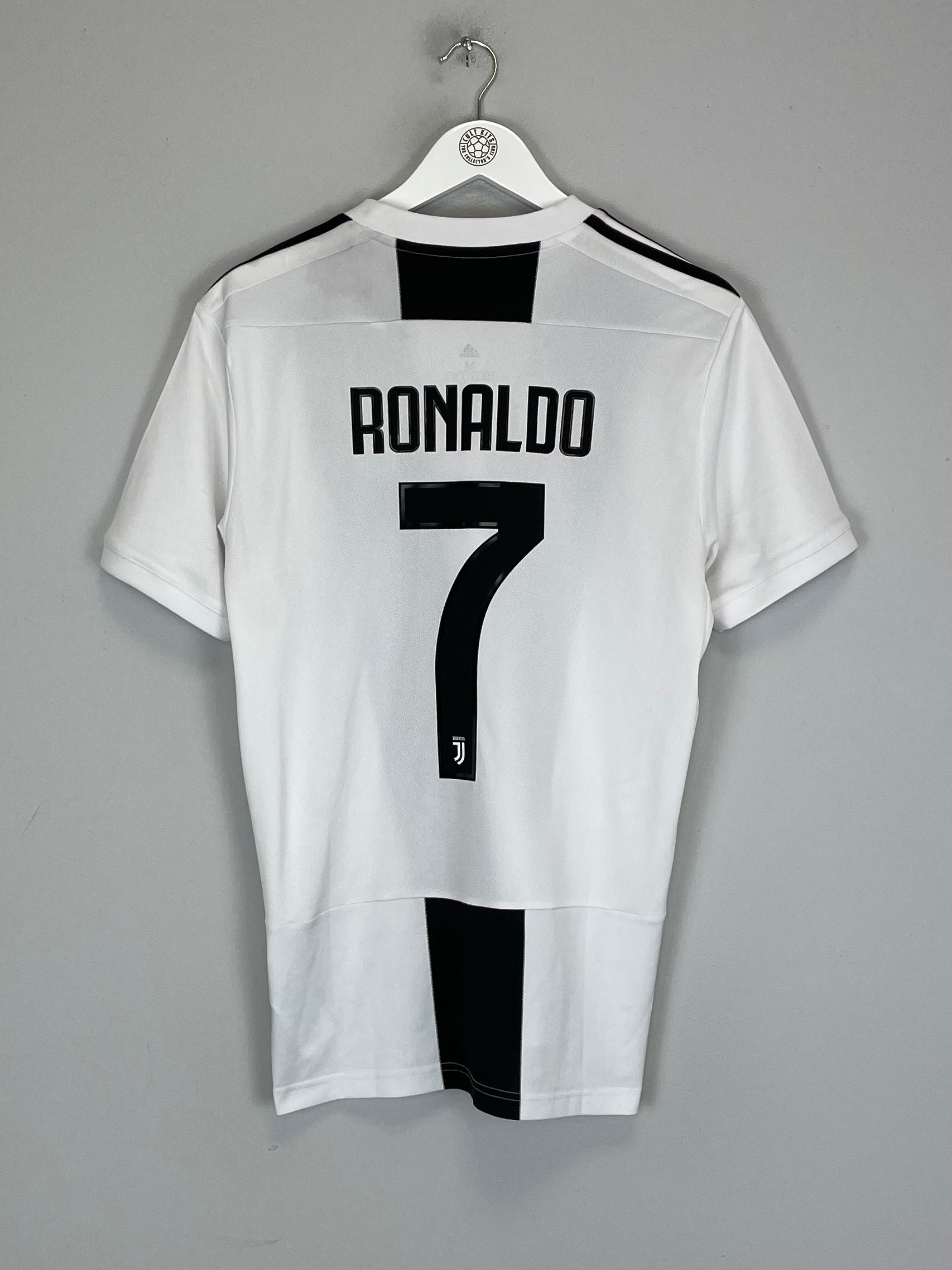 2018/19 JUVENTUS RONALDO #7 HOME SHIRT (M) ADIDAS