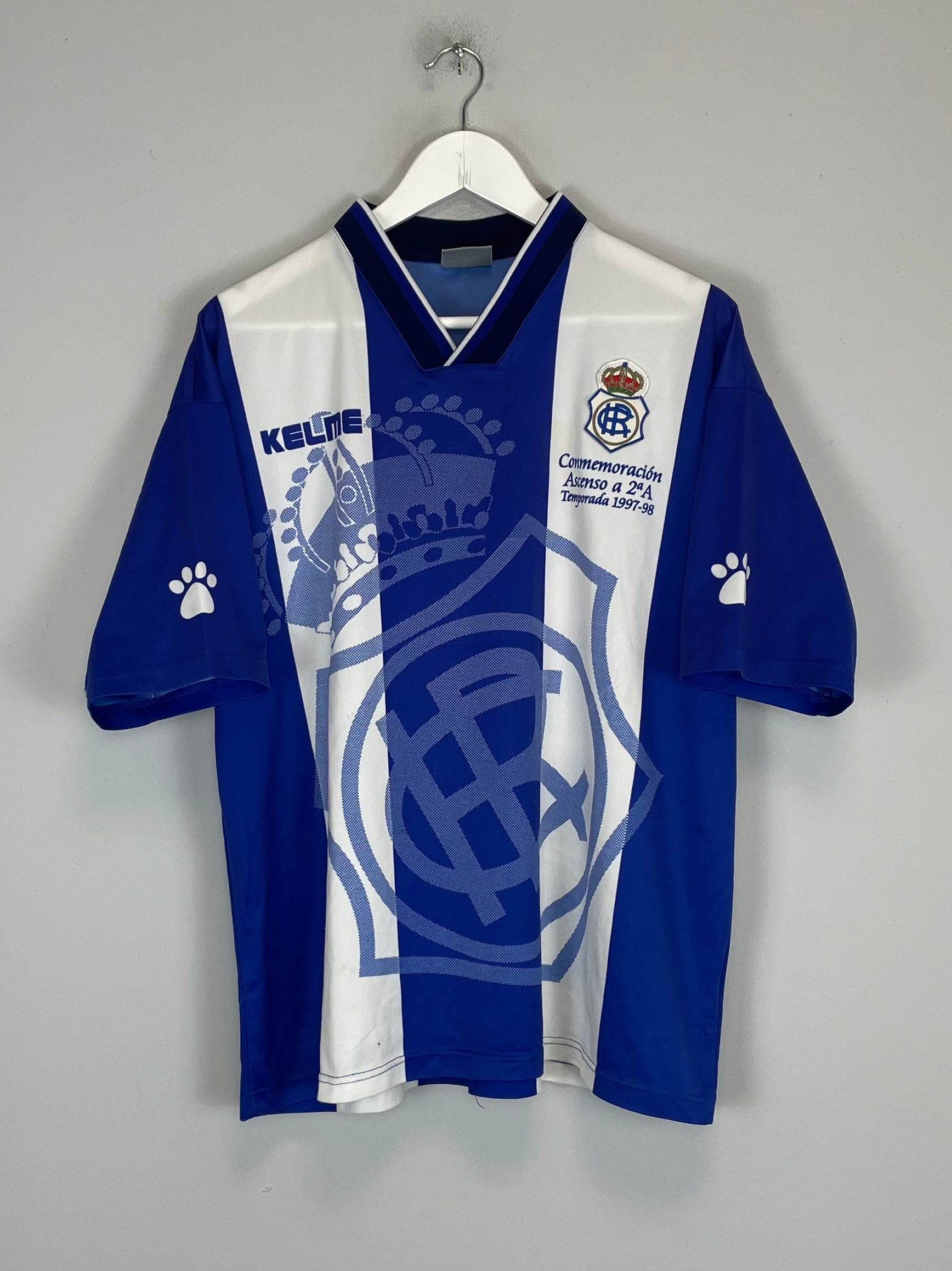 1997/98 RECREATIVO HUELVA SPECIAL SHIRT (M) KELME