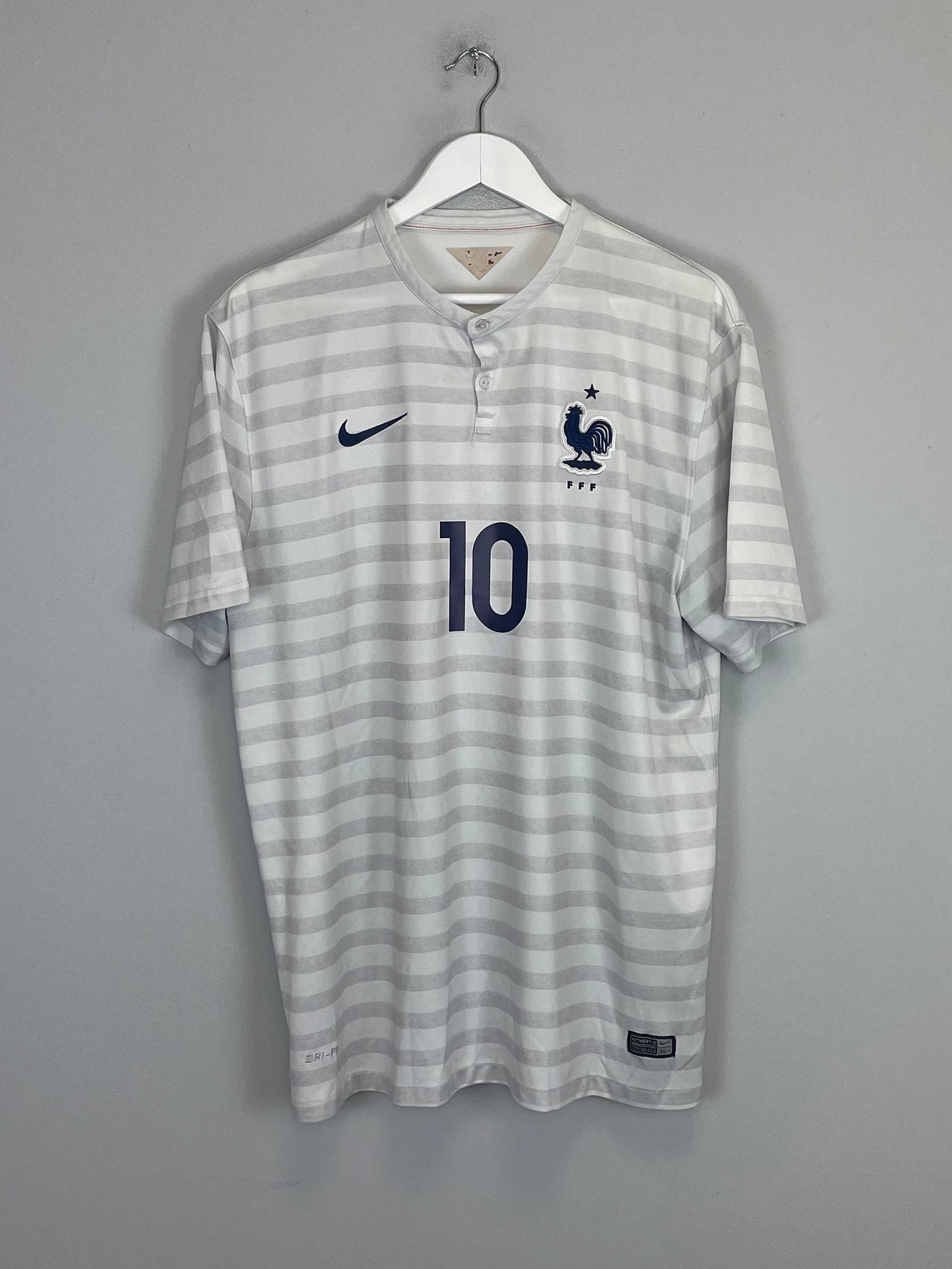 2014/15 FRANCE BENZEMA #10 AWAY SHIRT (XL) NIKE