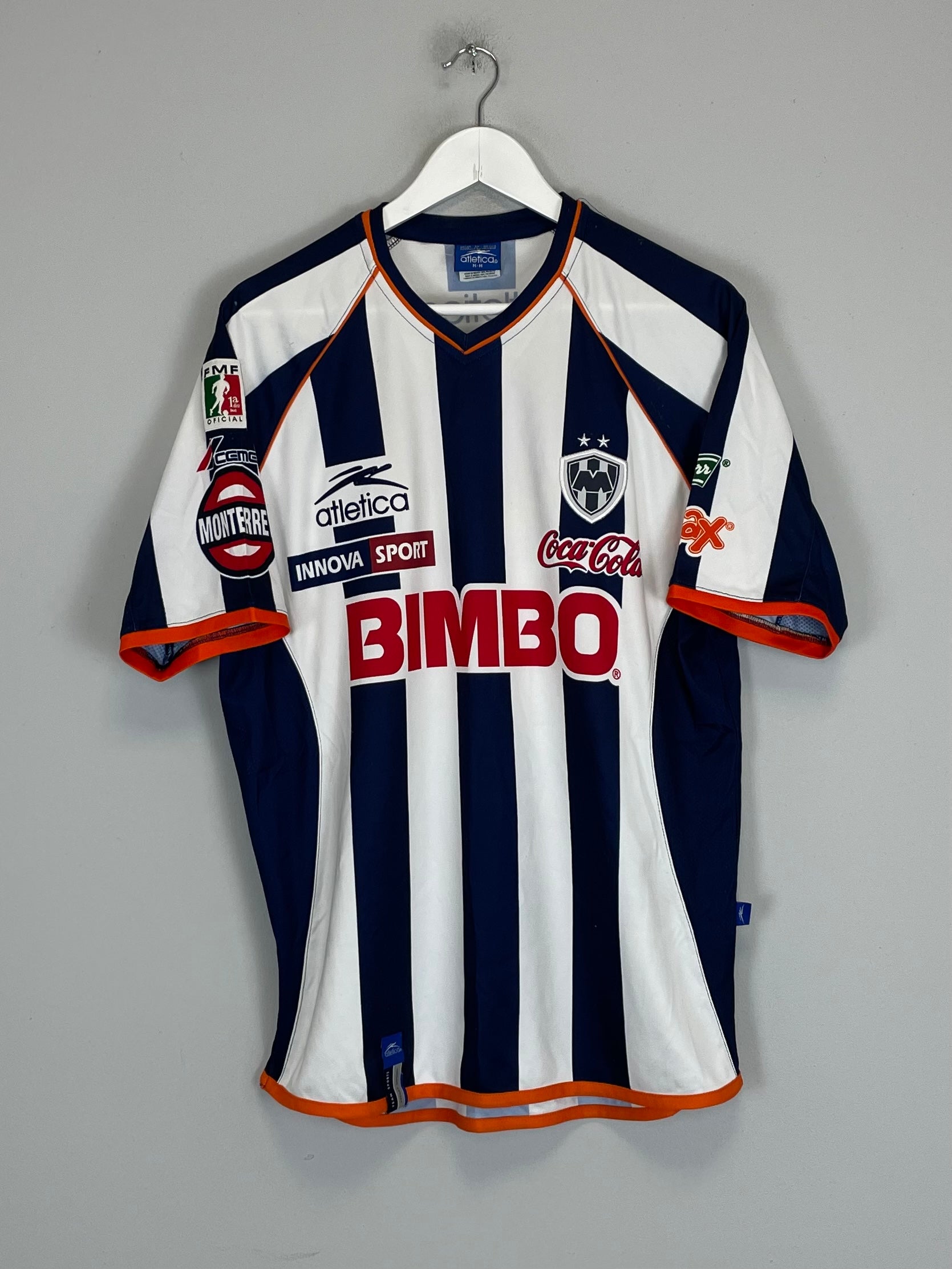 2003/04 MONTERREY HOME SHIRT (M) ATLETICA