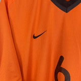 2000/02 NETHERLANDS BOSVELT #6 HOME SHIRT (XL) NIKE