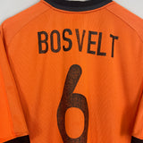 2000/02 NETHERLANDS BOSVELT #6 HOME SHIRT (XL) NIKE