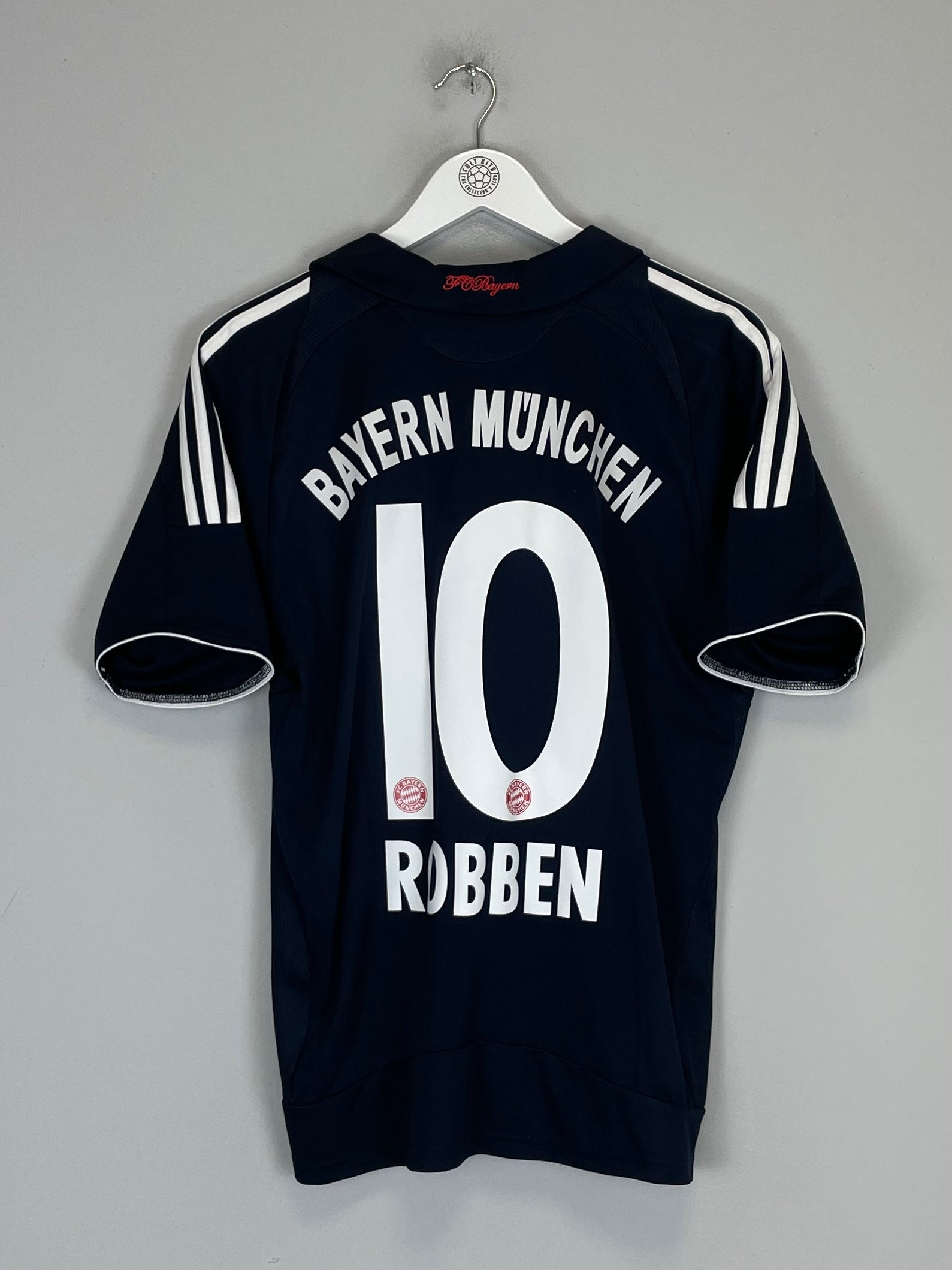 2008/09 BAYERN MUNICH ROBBEN #10 AWAY SHIRT (S) ADIDAS