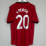 2012/13 MANCHESTER UNITED V.PERSIE #20 HOME SHIRT (L) NIKE