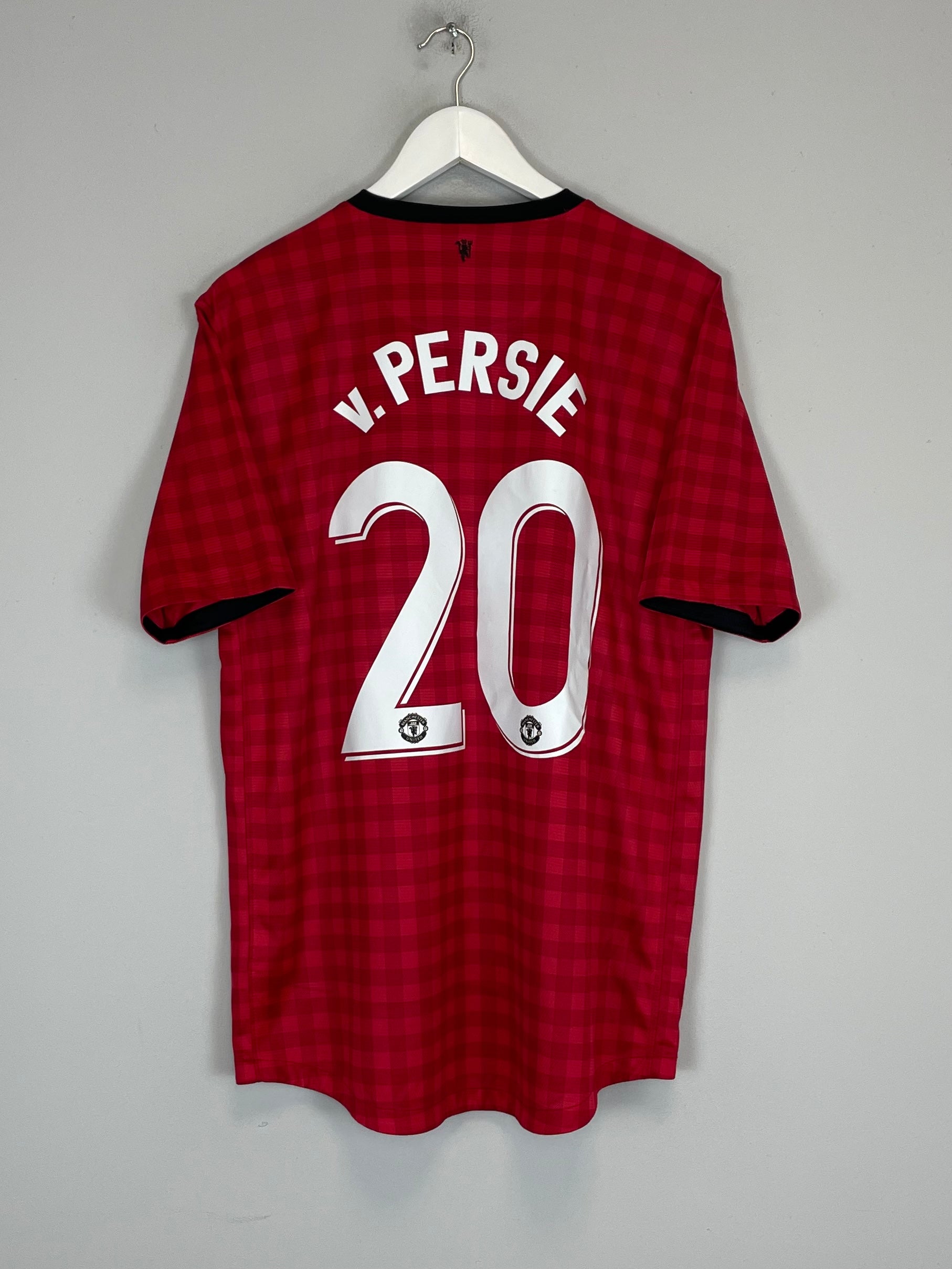 2012/13 MANCHESTER UNITED V.PERSIE #20 HOME SHIRT (L) NIKE