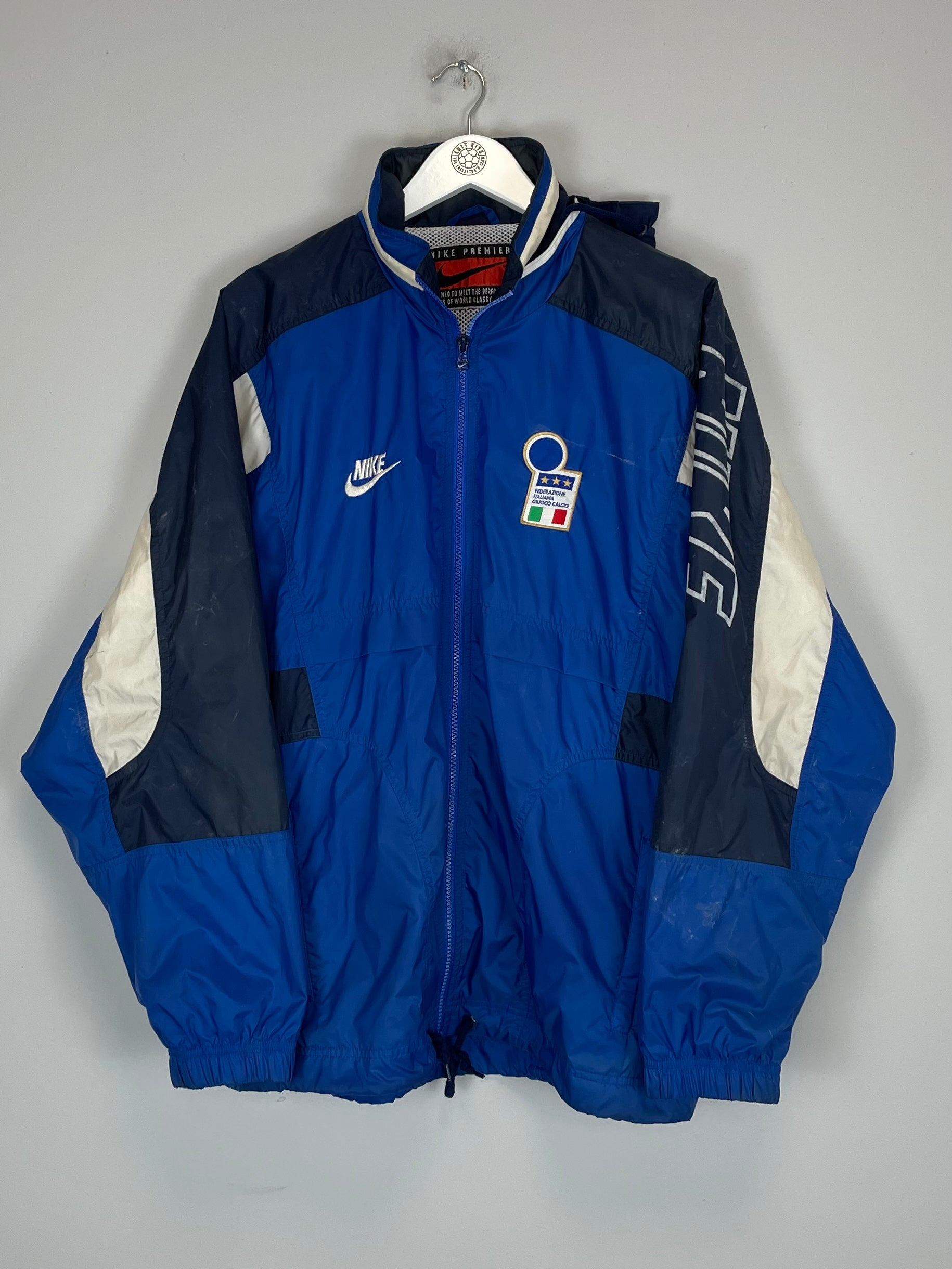 1996/97 ITALY TRACK JACKET (L) NIKE