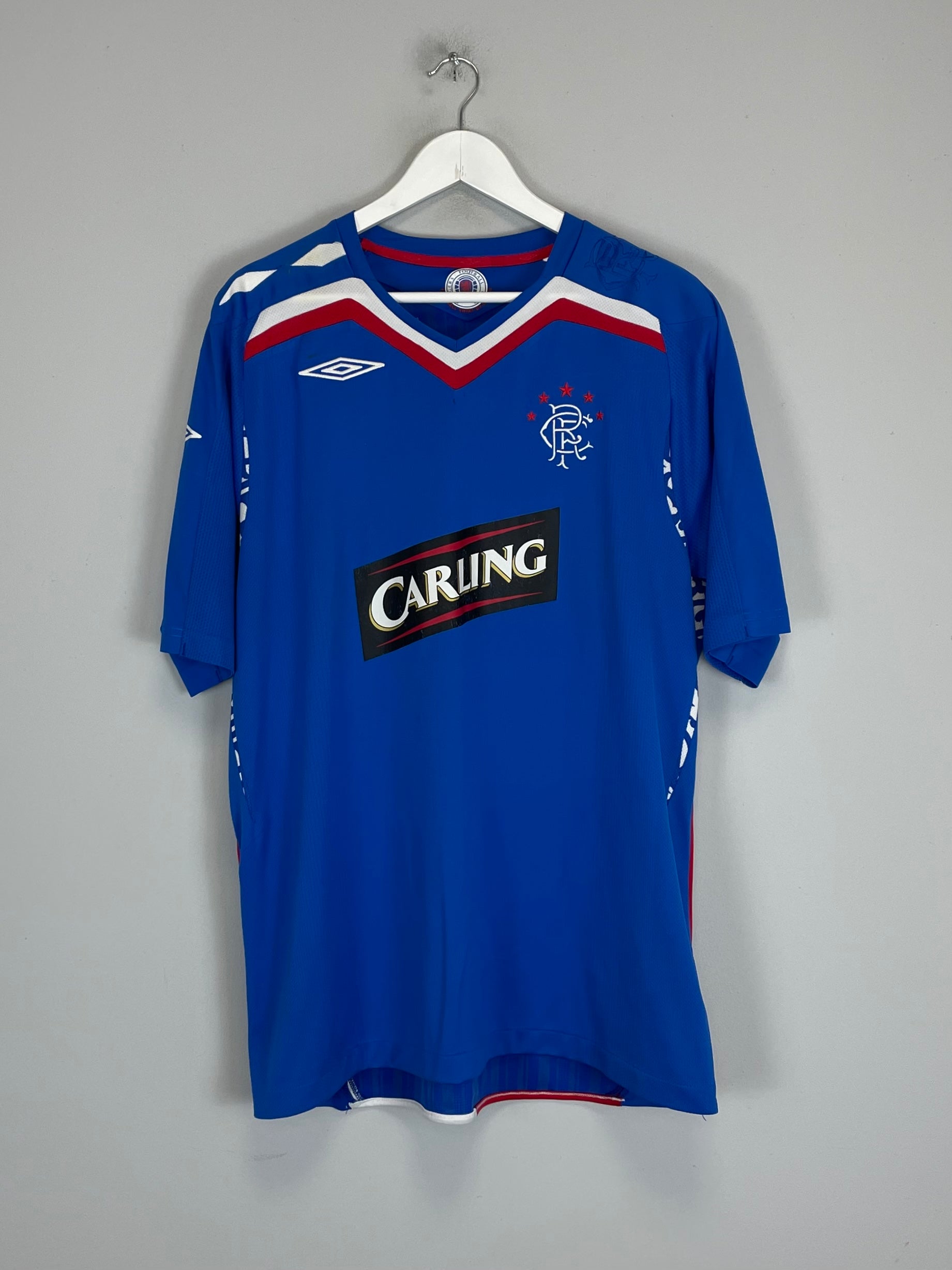 2006/07 RANGERS HOME SHIRT (XL) UMBRO