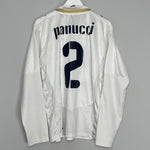 2007/09 ITALY PANUCCI #2 L/S AWAY SHIRT (M) PUMA