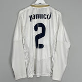 2007/09 ITALY PANUCCI #2 L/S AWAY SHIRT (M) PUMA