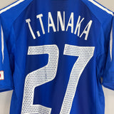 2004/05 JAPAN T.TANAKA #27 *PLAYER ISSUE* HOME SHIRT (S) ADIDAS