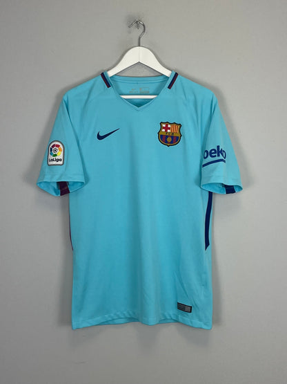 2017/18 BARCELONA MESSI #10 AWAY SHIRT (M) NIKE