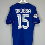 2005/06 CHELSEA DROGBA #15 C/L HOME SHIRT (L) UMBRO