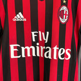 2016/17 AC MILAN MATI #14 HOME SHIRT (S) ADIDAS