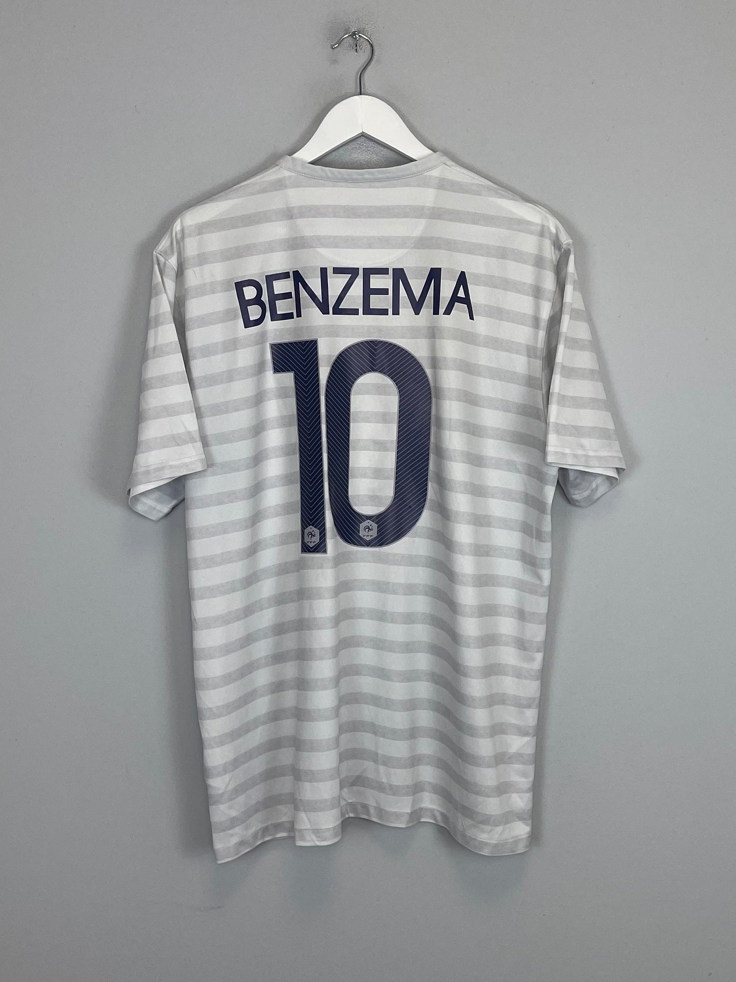 2014/15 FRANCE BENZEMA #10 AWAY SHIRT (XL) NIKE