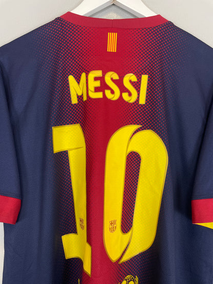 2012/13 BARCELONA MESSI #10 HOME SHIRT (L) NIKE