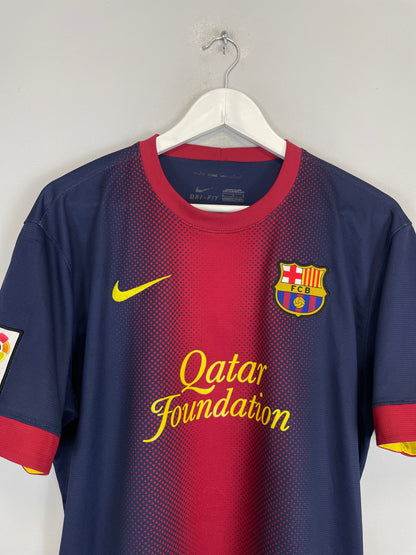 2012/13 BARCELONA MESSI #10 HOME SHIRT (L) NIKE