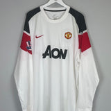 2010/11 MANCHESTER UNITED CHICHARITO #14 L/S AWAY SHIRT (XXL) NIKE