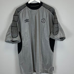 1999/00 MANCHESTER UNITED TRAINING SHIRT (XXL) UMBRO