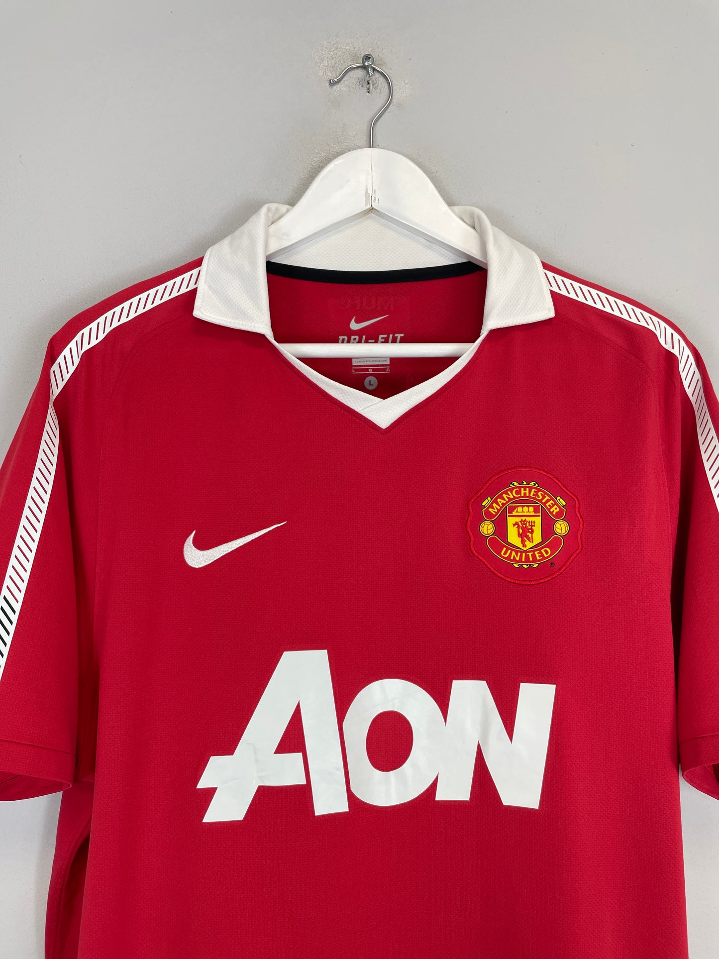 2010/11 MANCHESTER UNITED GIGGS #11 HOME SHIRT (L) NIKE