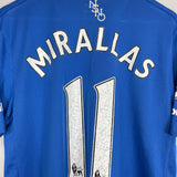 2015/16 EVERTON MIRALLAS #11 HOME SHIRT (XL) UMBRO