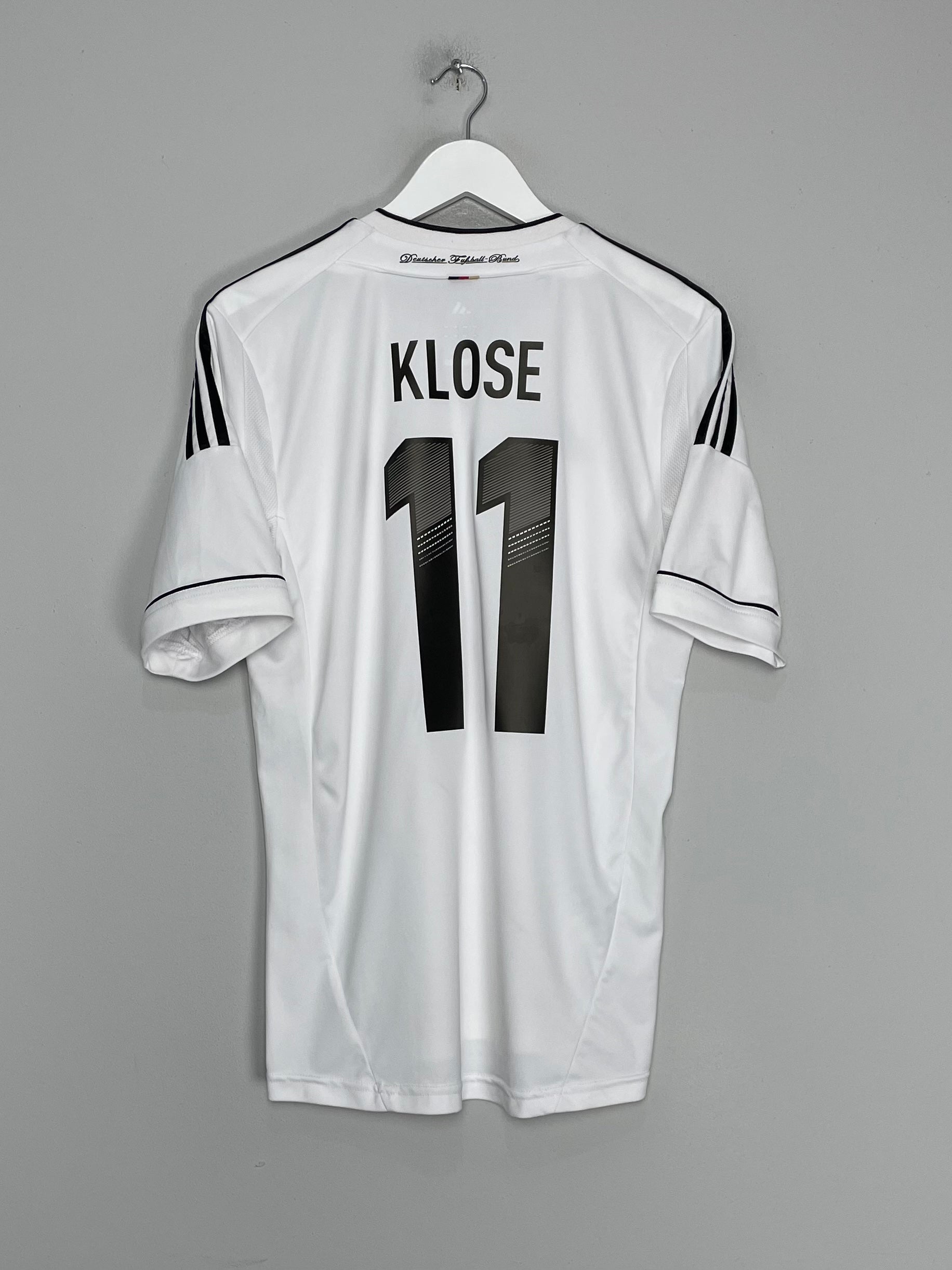 2012/13 GERMANY KLOSE #11 HOME SHIRT (M) ADIDAS