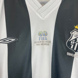 2001 SANTOS #5 AWAY SHIRT (XL) UMBRO