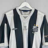 2001 SANTOS #5 AWAY SHIRT (XL) UMBRO