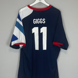 2012 TEAM GB GIGGS #11 OLYMPIC SHIRT (XXL) ADIDAS